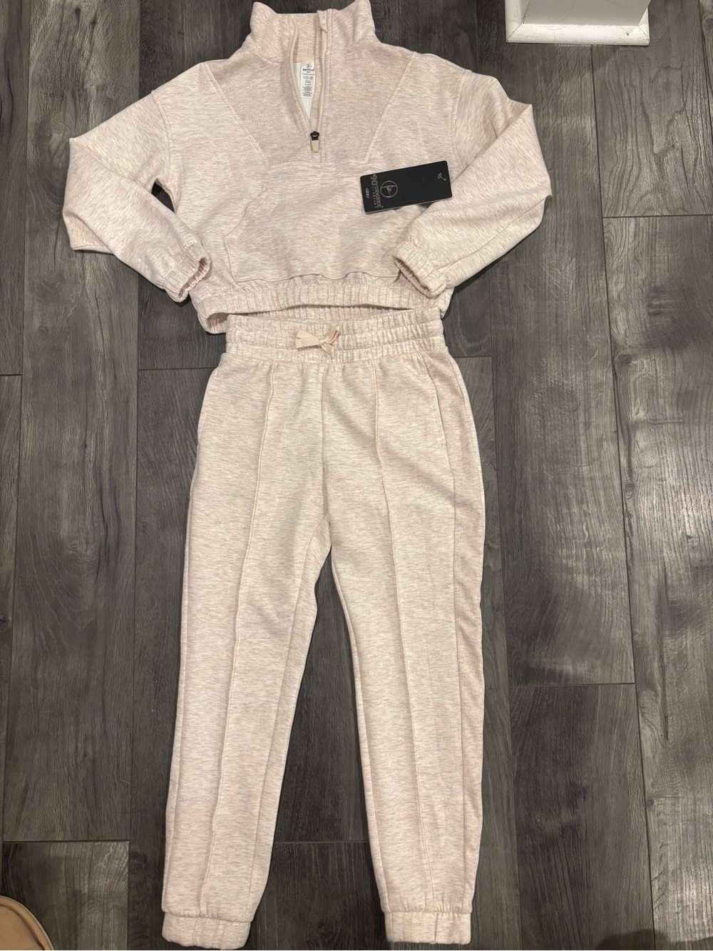 Girls Soft Lounge Jogger Set